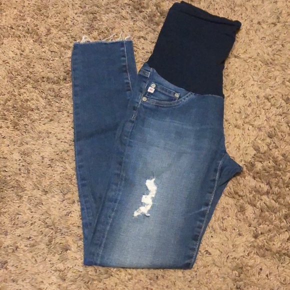 AG Adriano Goldschmied Maternity Jeans 26R - Picture 4 of 14